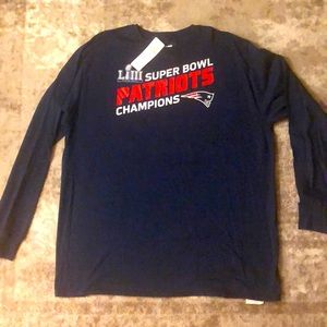 Patriots Super Bowl long sleeve top